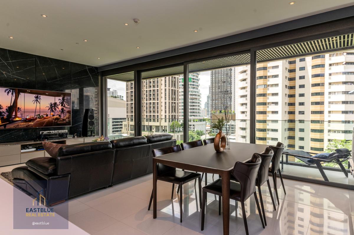 Vittorio Sukhumvit 39 Luxury Condo ห้องมุม unit นี้วิวไม่บล็อก ต้นไม้สีเขียว ไม่ร้อน วัสดุตกแต่งดี ใกล้ BTS พร้อมพงษ์