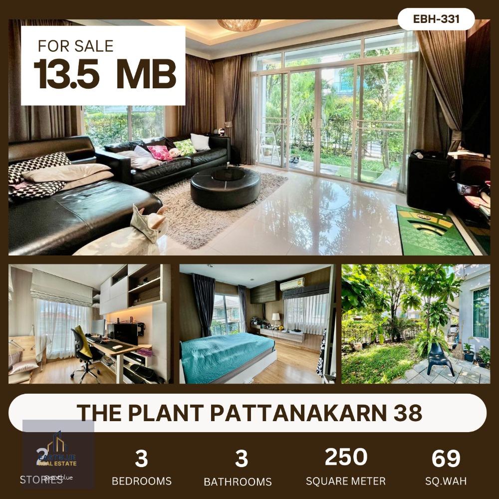 บ้าน แปลงมุม พร้อมเฟอร์ build-in ทั้งหลัง The plant พัฒนาการ 38