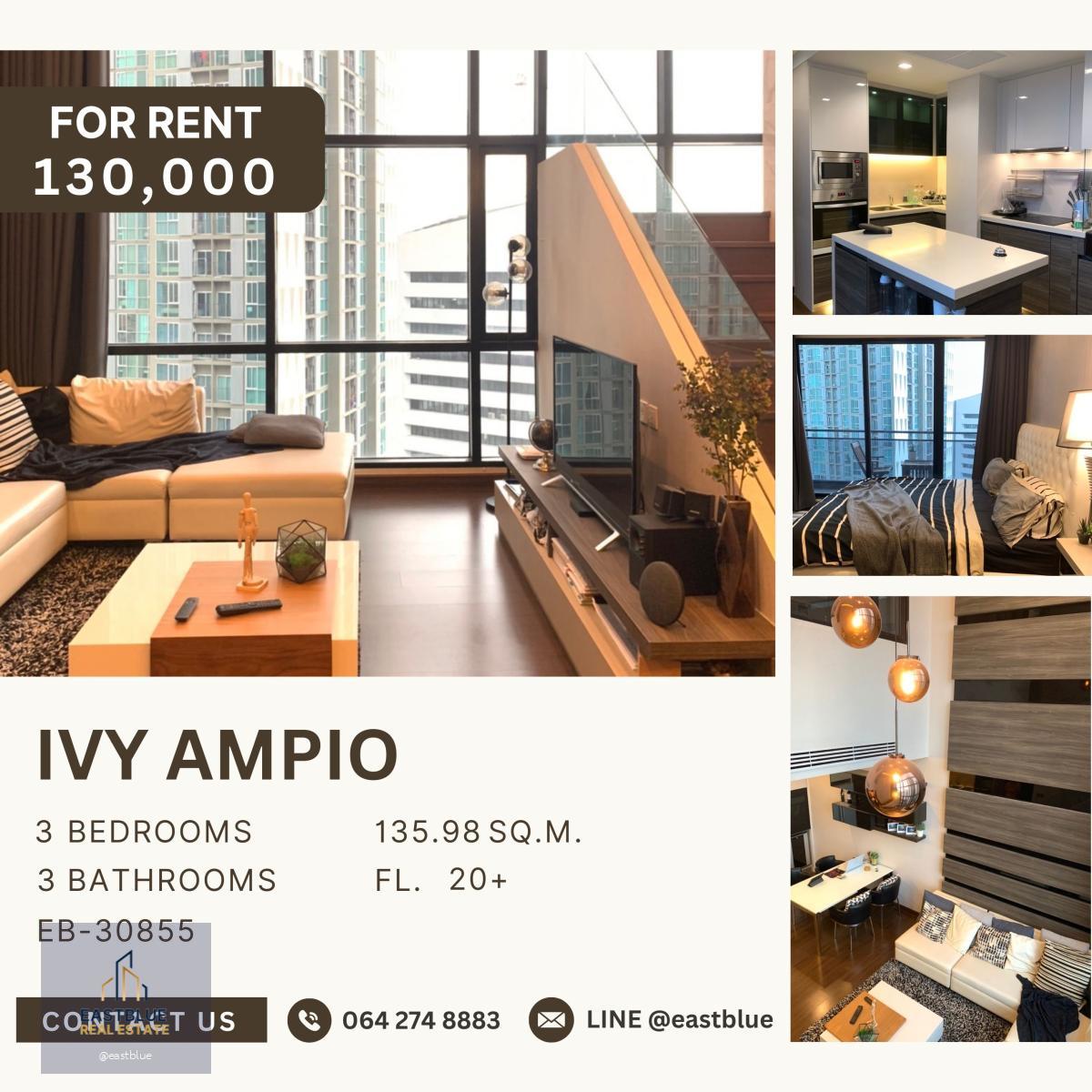 Ivy Ampio, 3 bed, 130000 per month