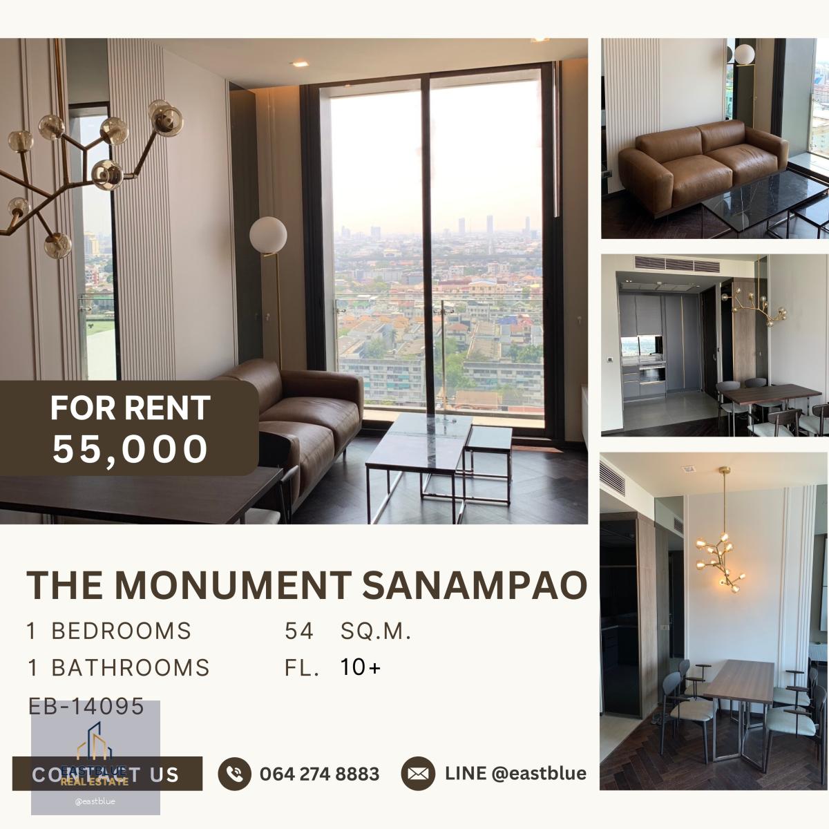 The Monument Sanampao, 1 bed, 55000 per month