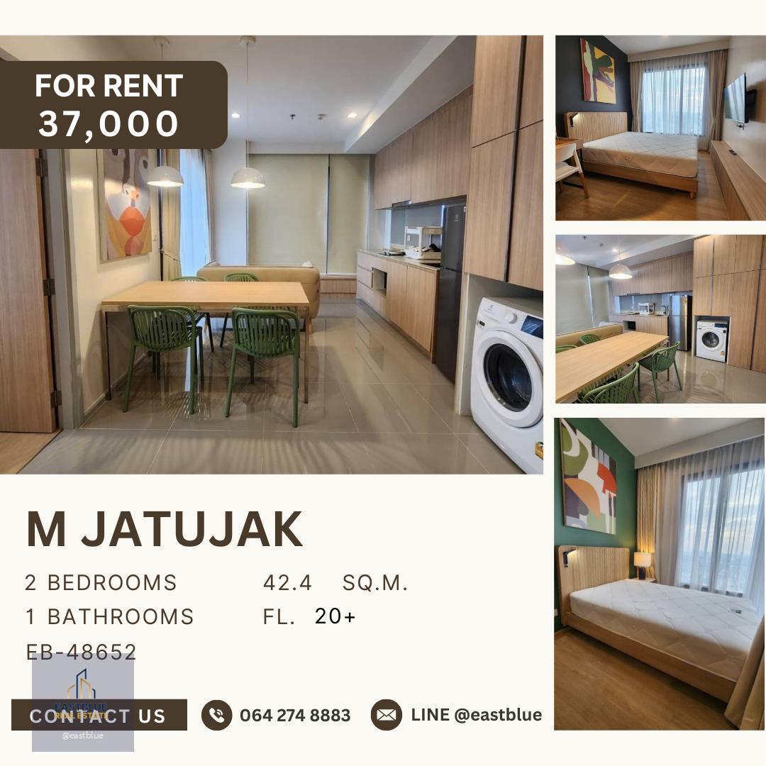 M Jatujak, 2 bed, 37000 per month