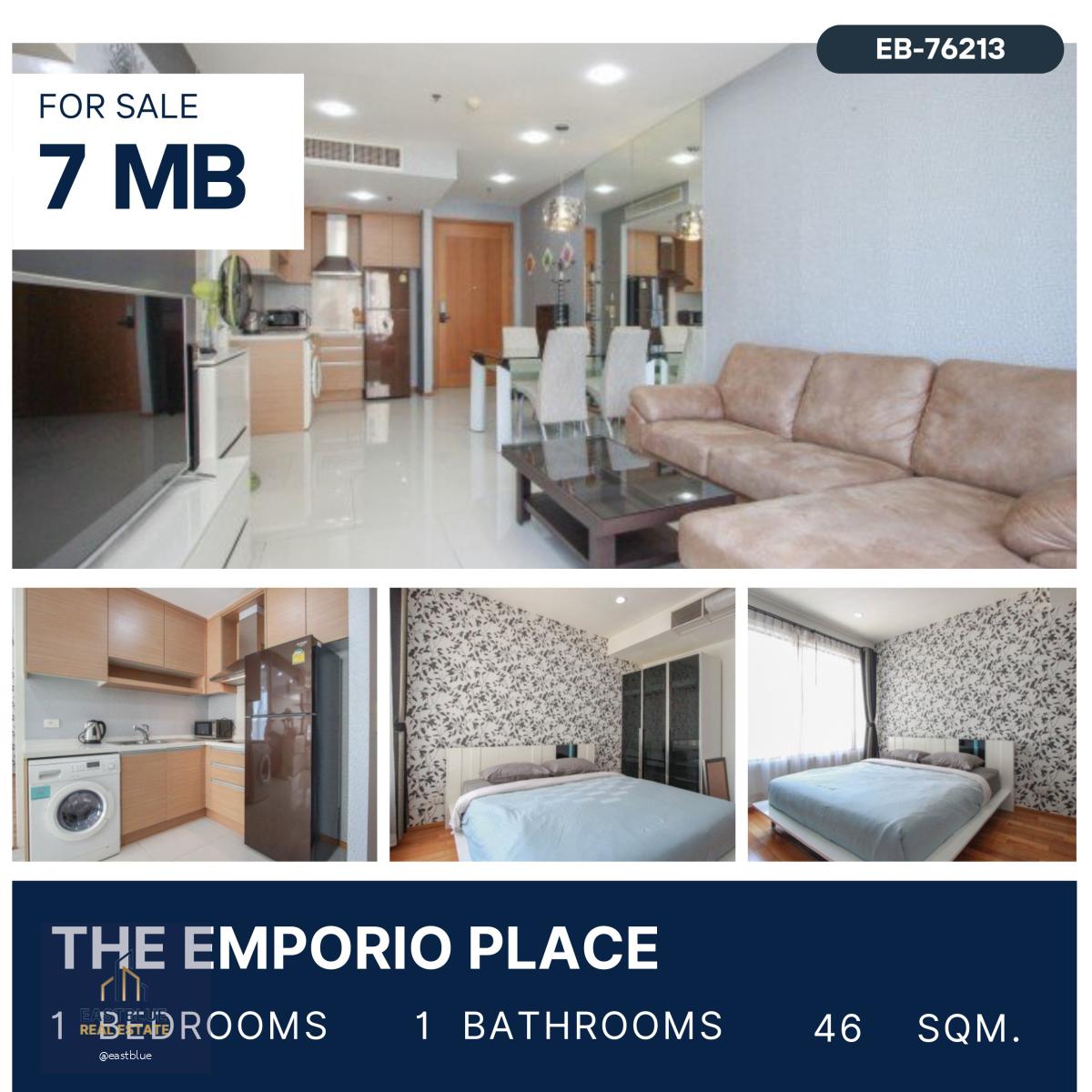 The Emporio Place ห้องทำเลดี ชั้นสูง ตกแต่งครบ ห้องสวยสภาพดีมาก ราคาดี 7 MB.