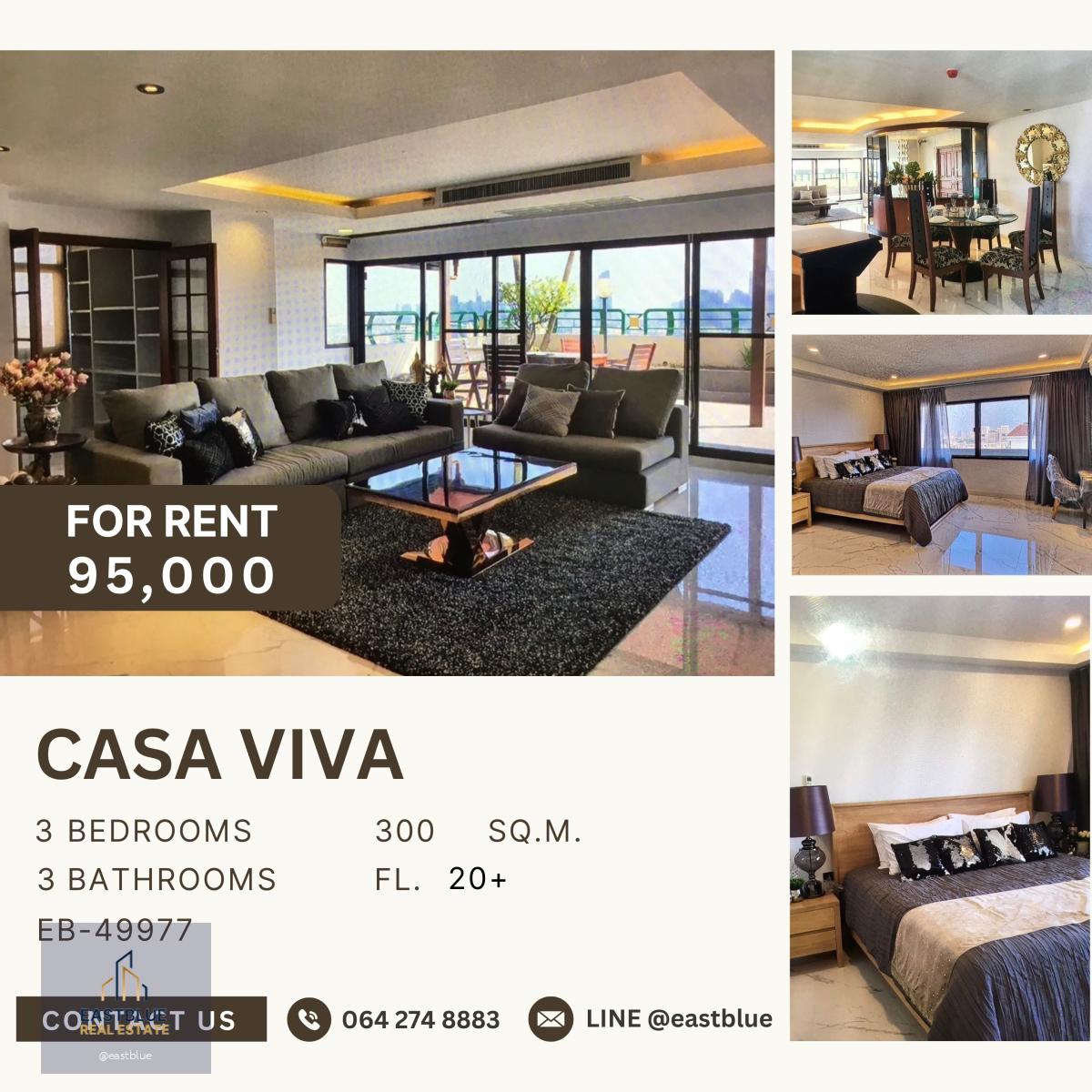 Casa Viva, 3 bed, 95000 per month