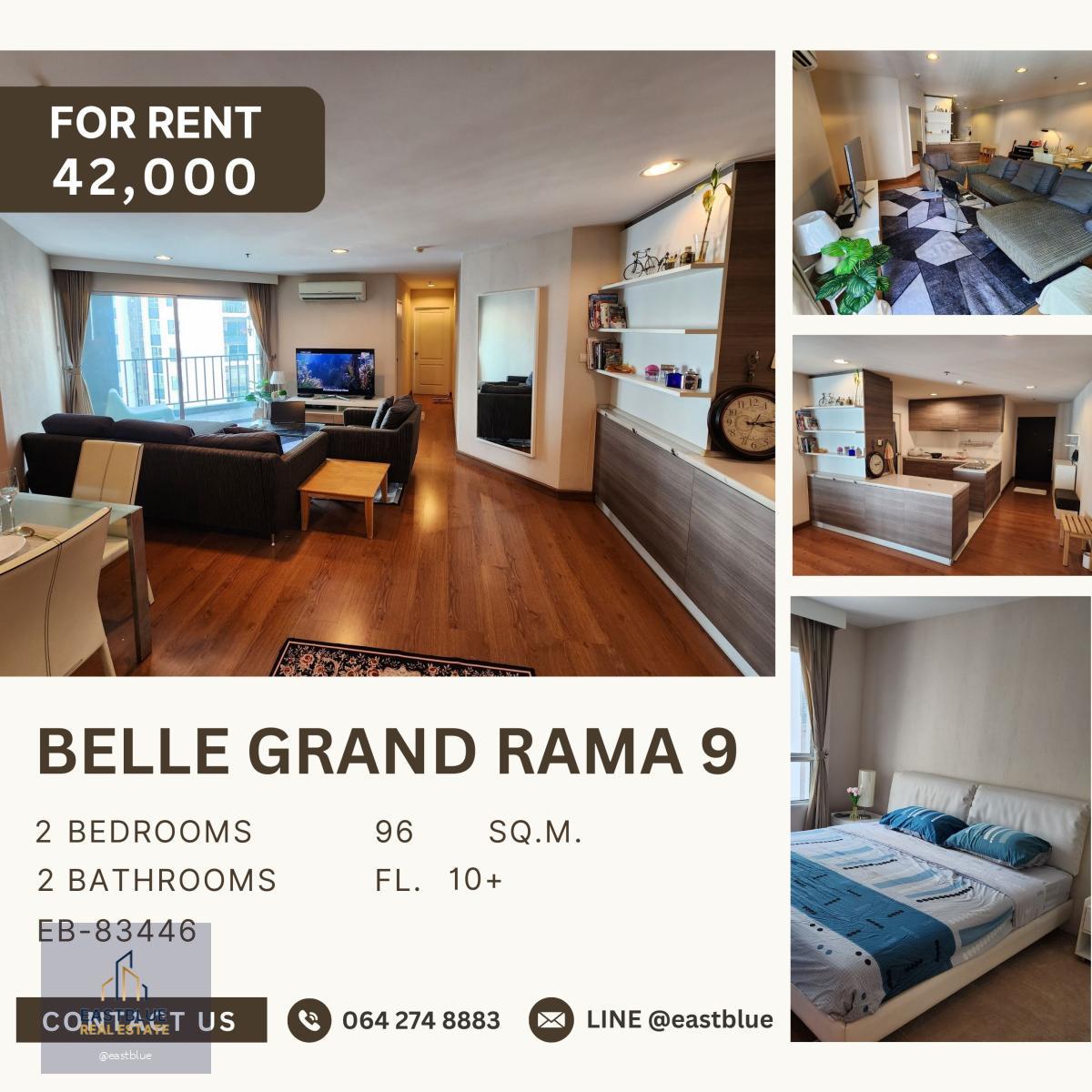 Belle Grand Rama 9, 2 bed, 42000 per month