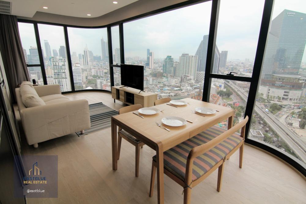 Ashton Chula-Silom 2 Bed 2 Bath 60k per month 064-274-8883