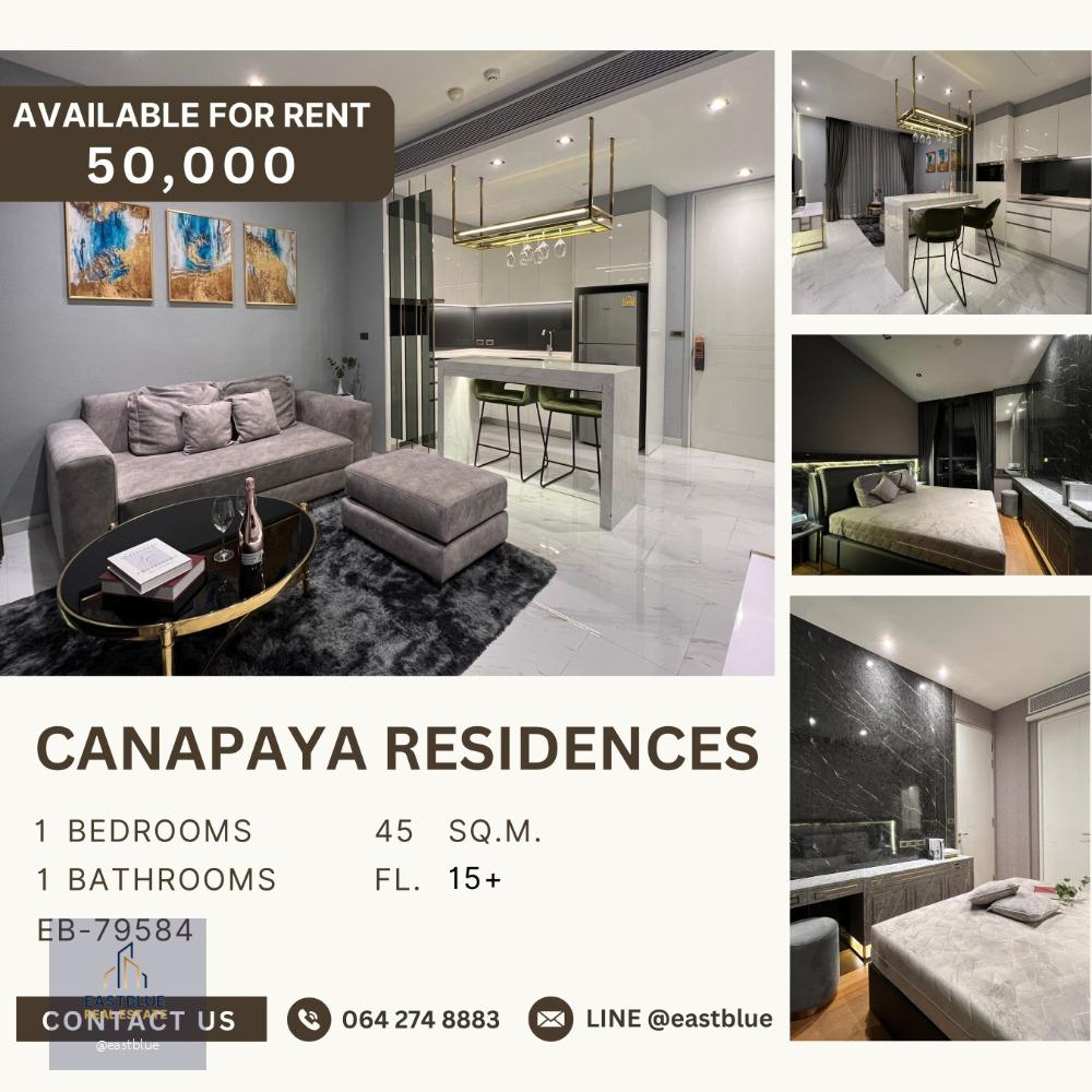 Pet Allowed Canapaya Residences 1 Bed for rent 50,000