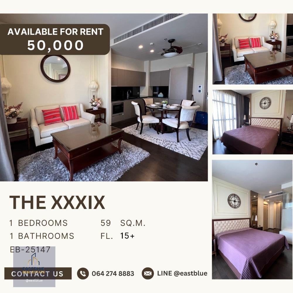 The XXXIX 1 Bed for rent 50,000