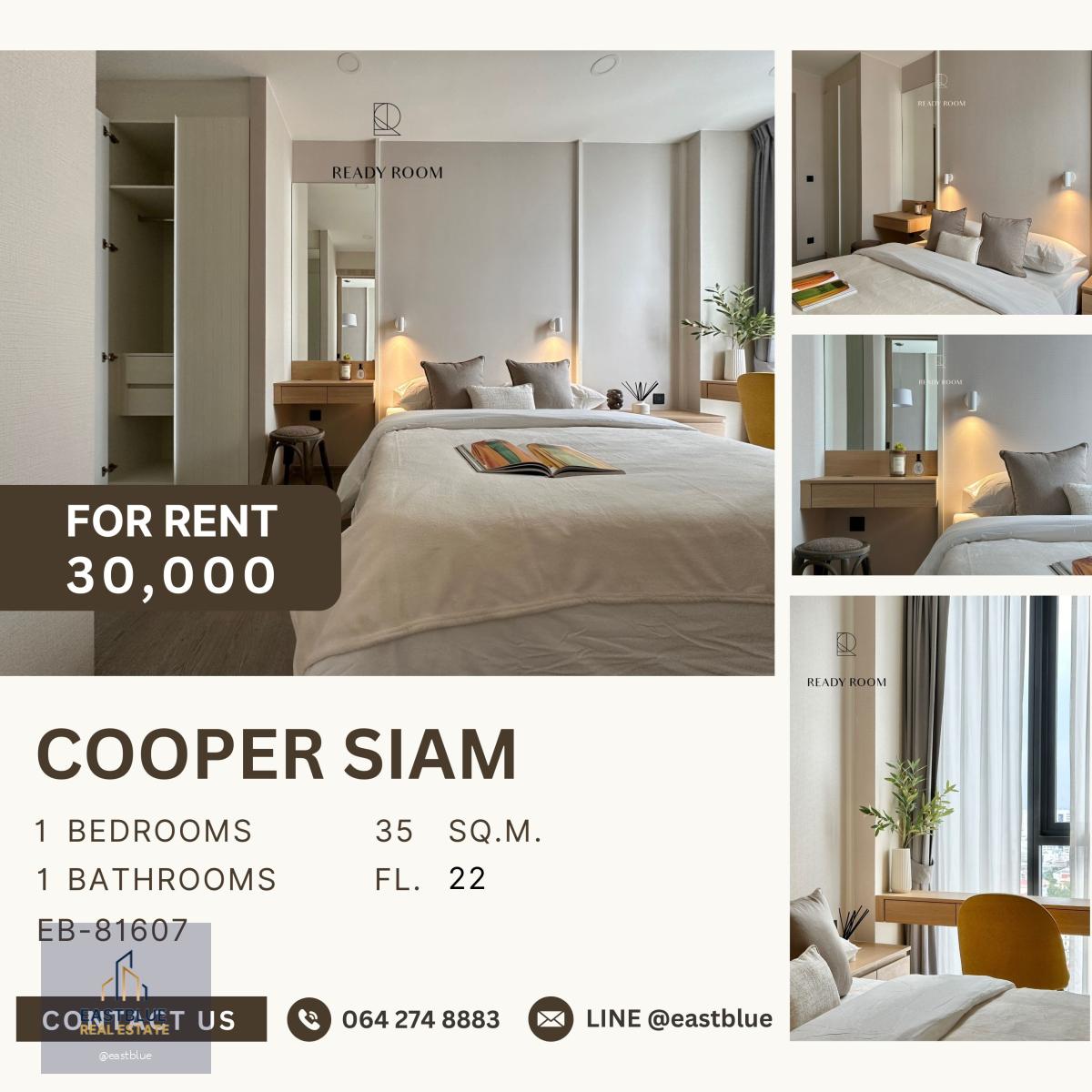 Cooper Siam, 1 bed, 30000 per month