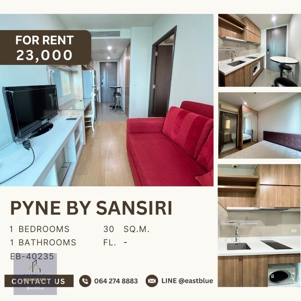 Pyne By Sansiri, 1 bed, 23000 per month