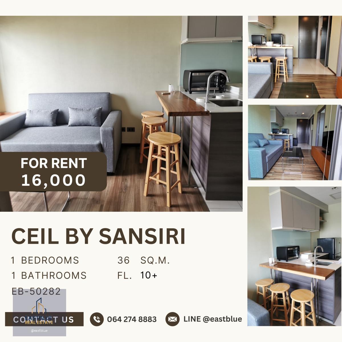 Ceil by Sansiri, 1 bed, 16000 per month