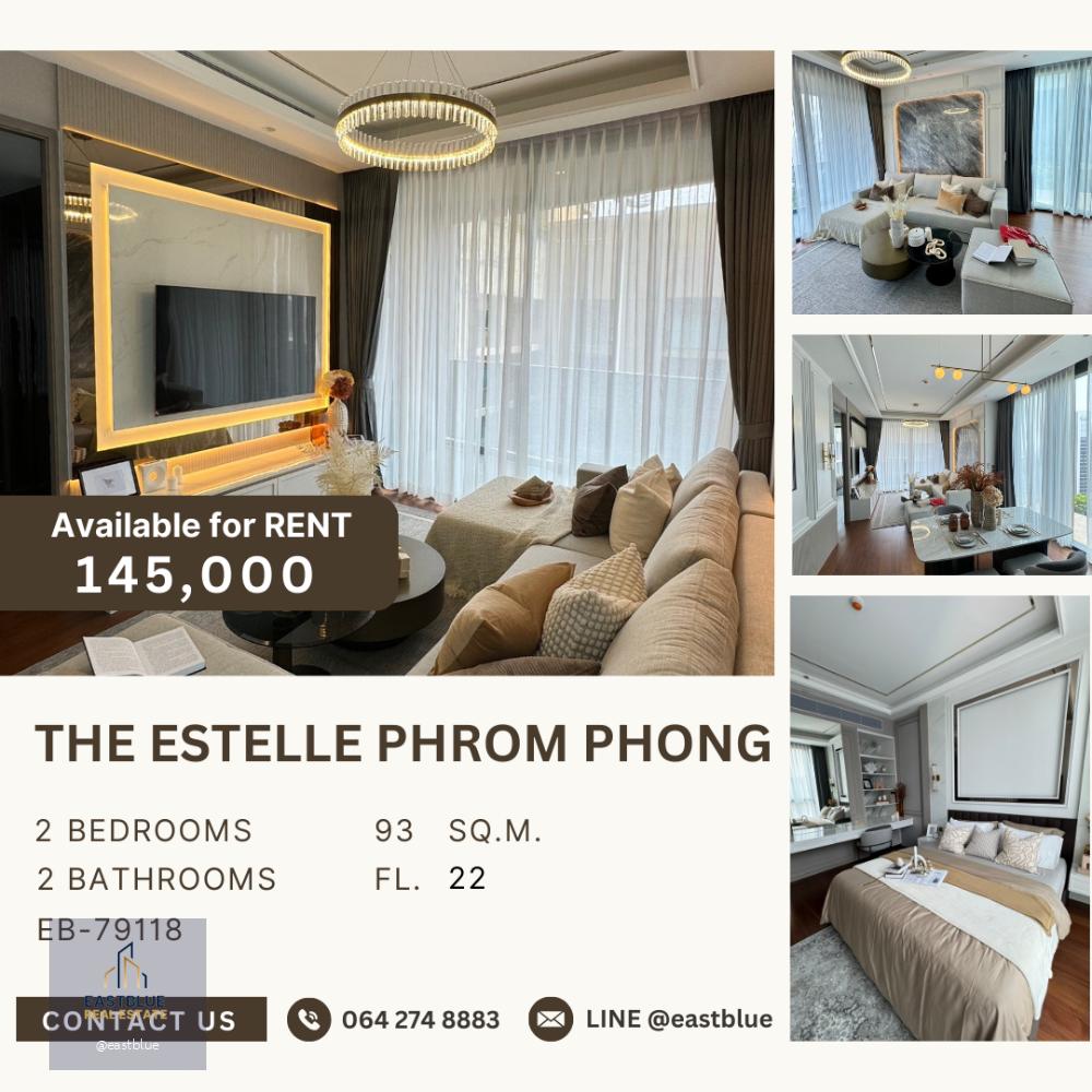 The Estelle Phrom Phong for rent 064-274-8883