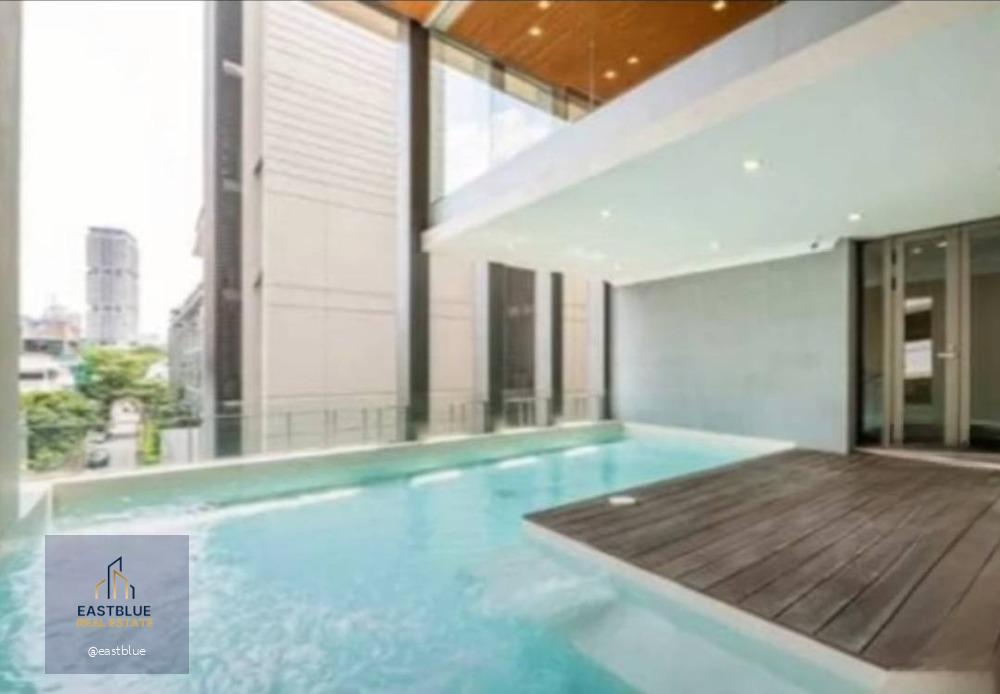 Luxury Pool Villa - 749 residence sukhumvit 49 for rent 500k 064-274-8883