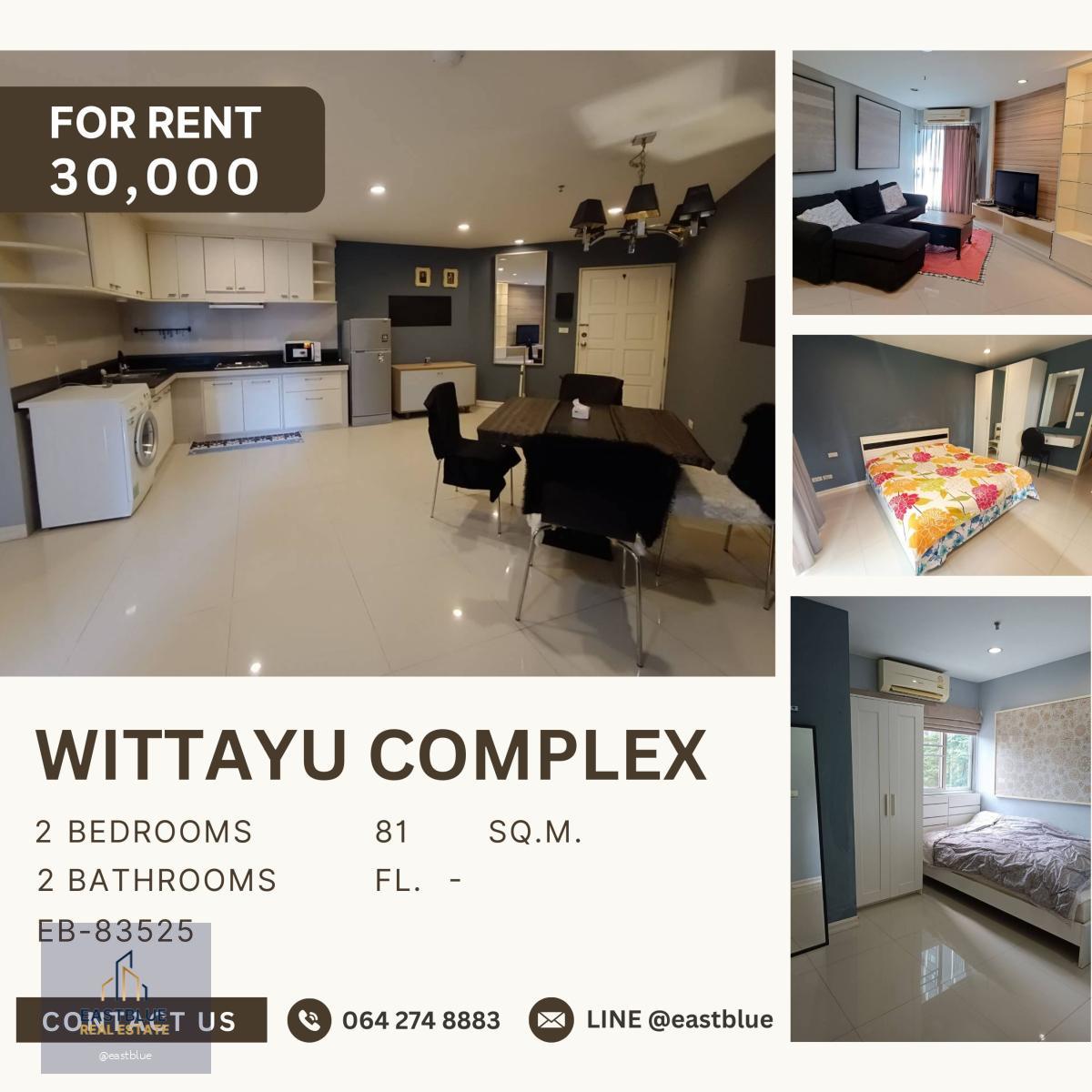 Wittayu Complex, 2 bed, 30000 per month