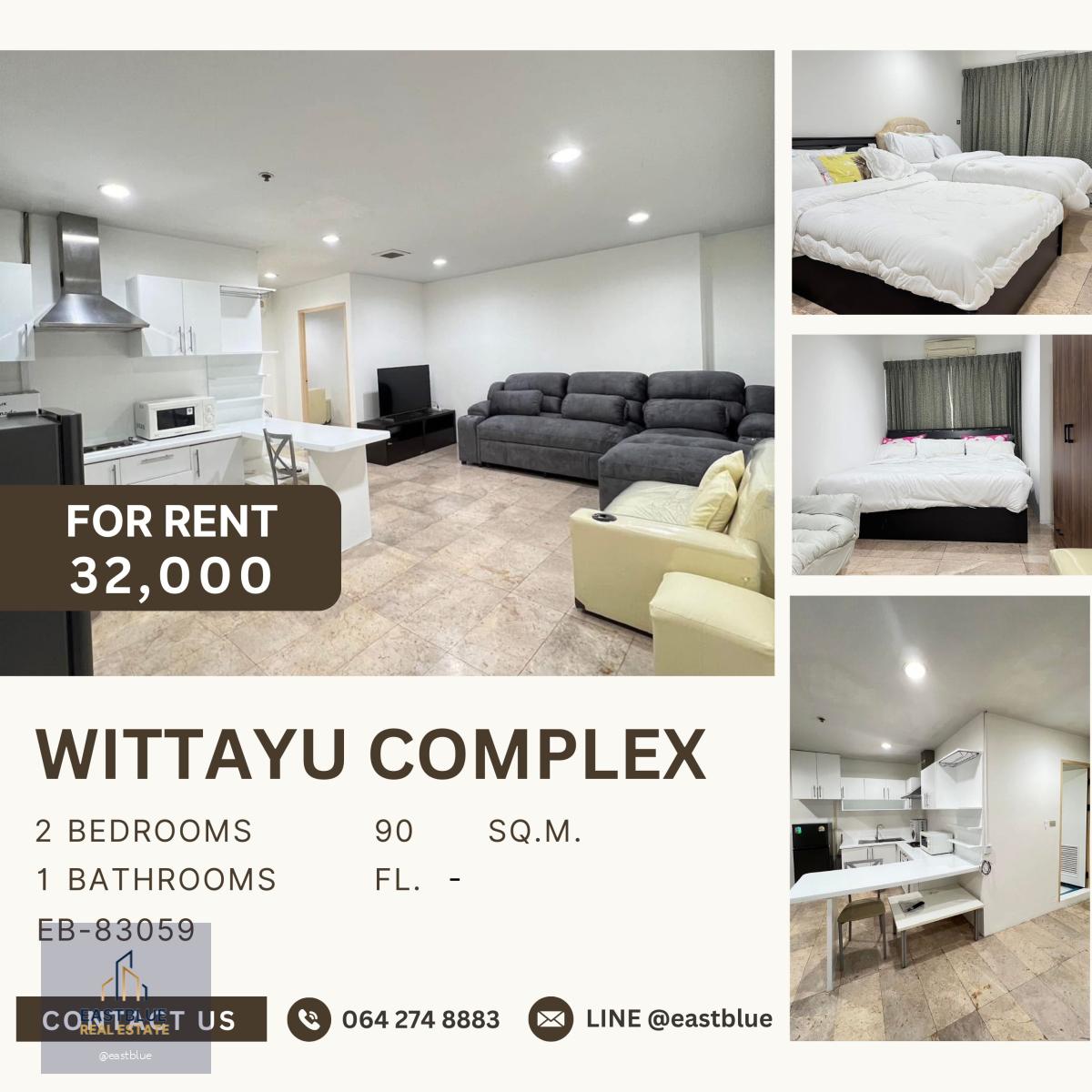 Wittayu Complex, 2 bed, 32000 per month