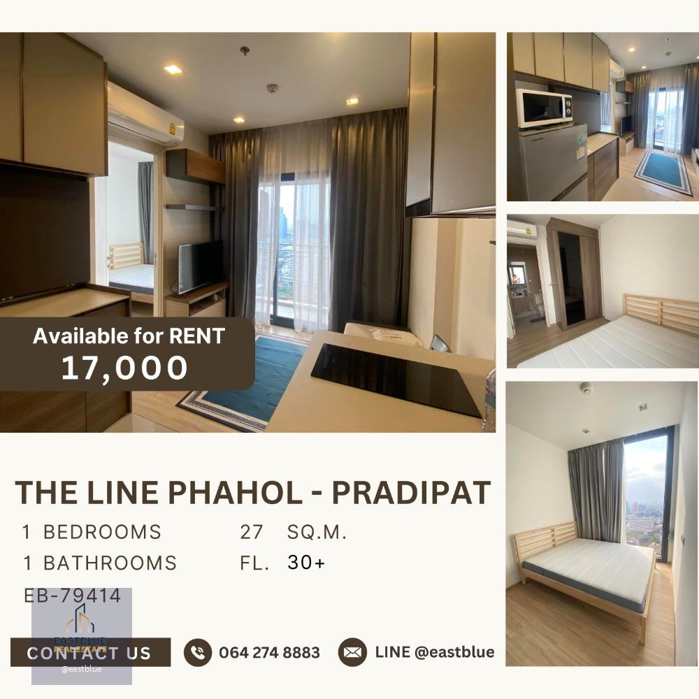 THE LINE Phahol - Pradipat 1 Bed for rent 17k