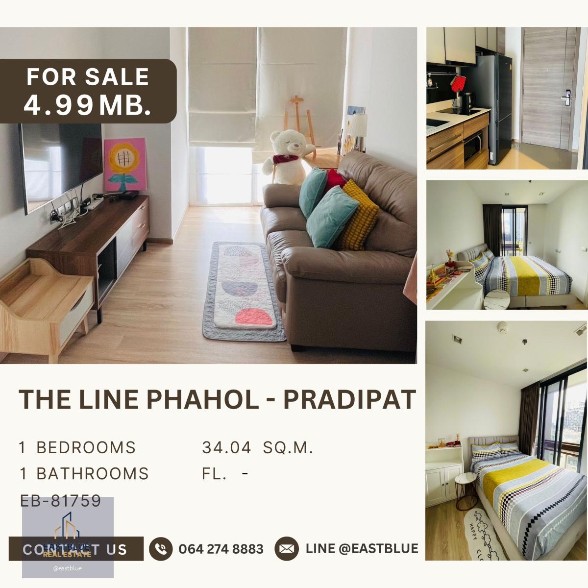 THE LINE Phahol - Pradipat ห้องสภาพดี ราคาถูก 4.99 MB.