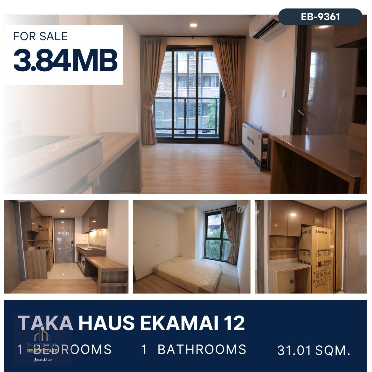 TAKA HAUS EKAMAI 12 ห้องใหม่แกะกล่องจากโครงการ 3.84 MB.