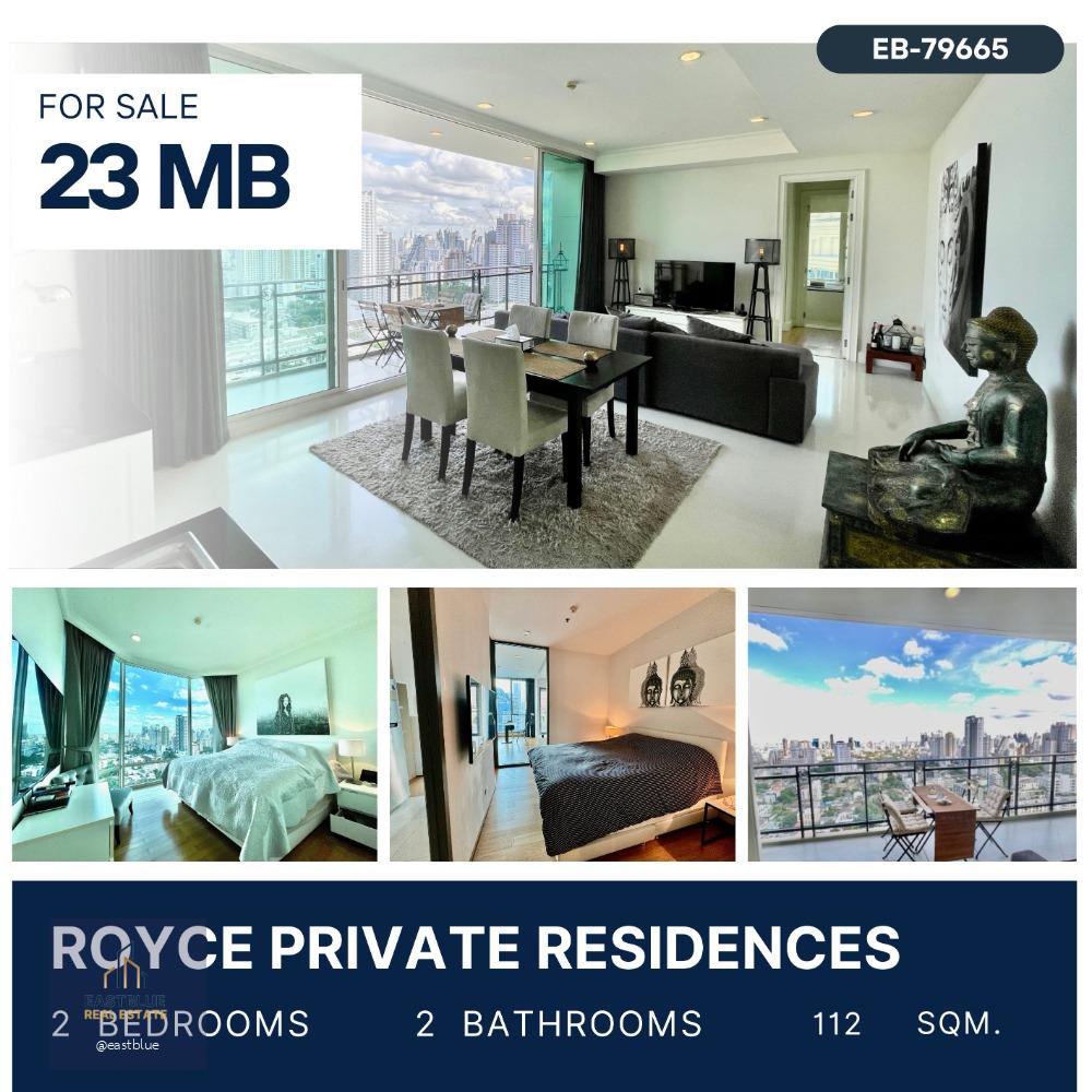 Royce Private Residences Fully Furnished 112 Sqm for sale 23,000,000