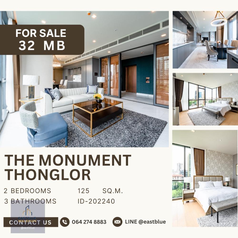 The Monument Thong Lo 2 Beds for Sale 32 mb.