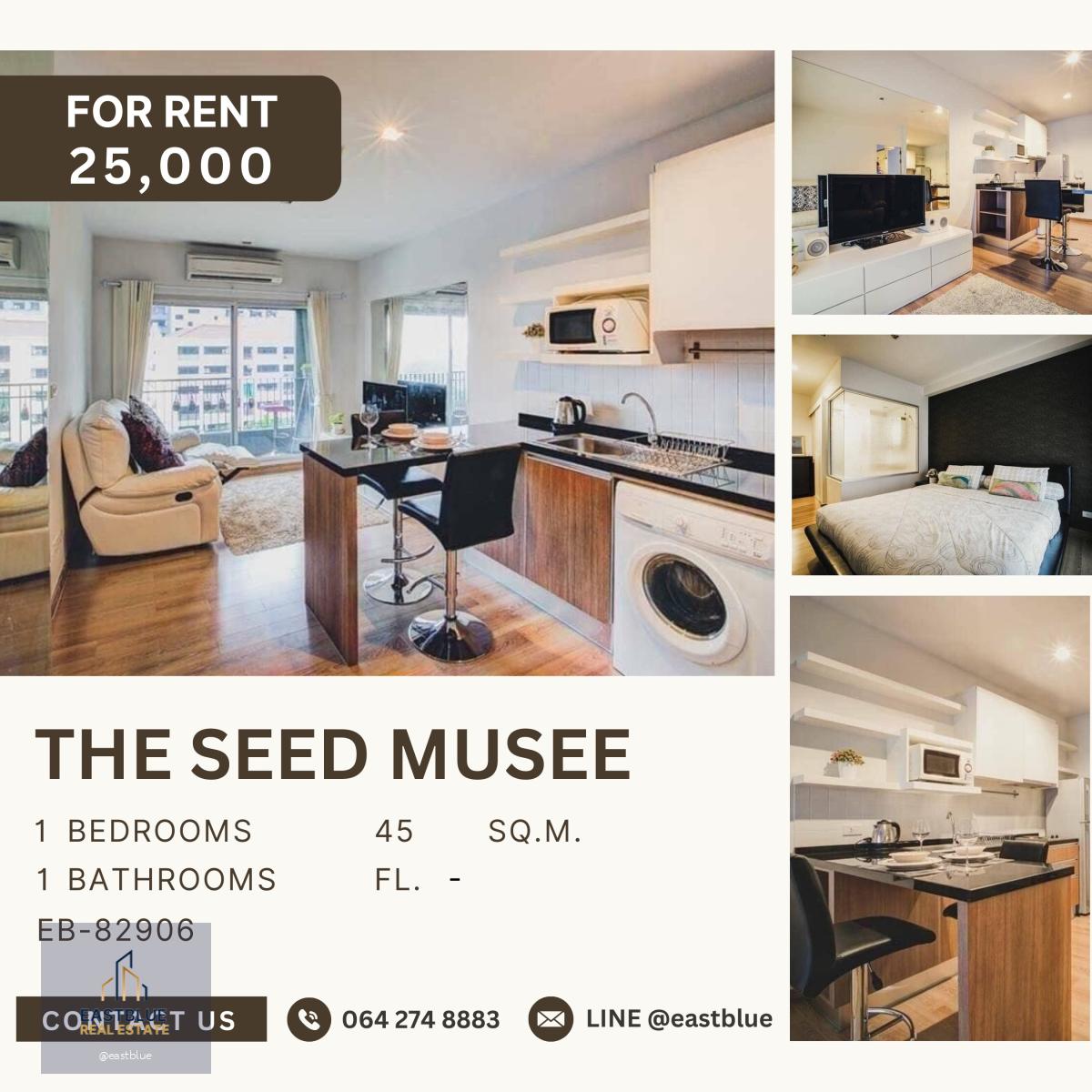 The Seed Musee, 1 bed, 25000 per month