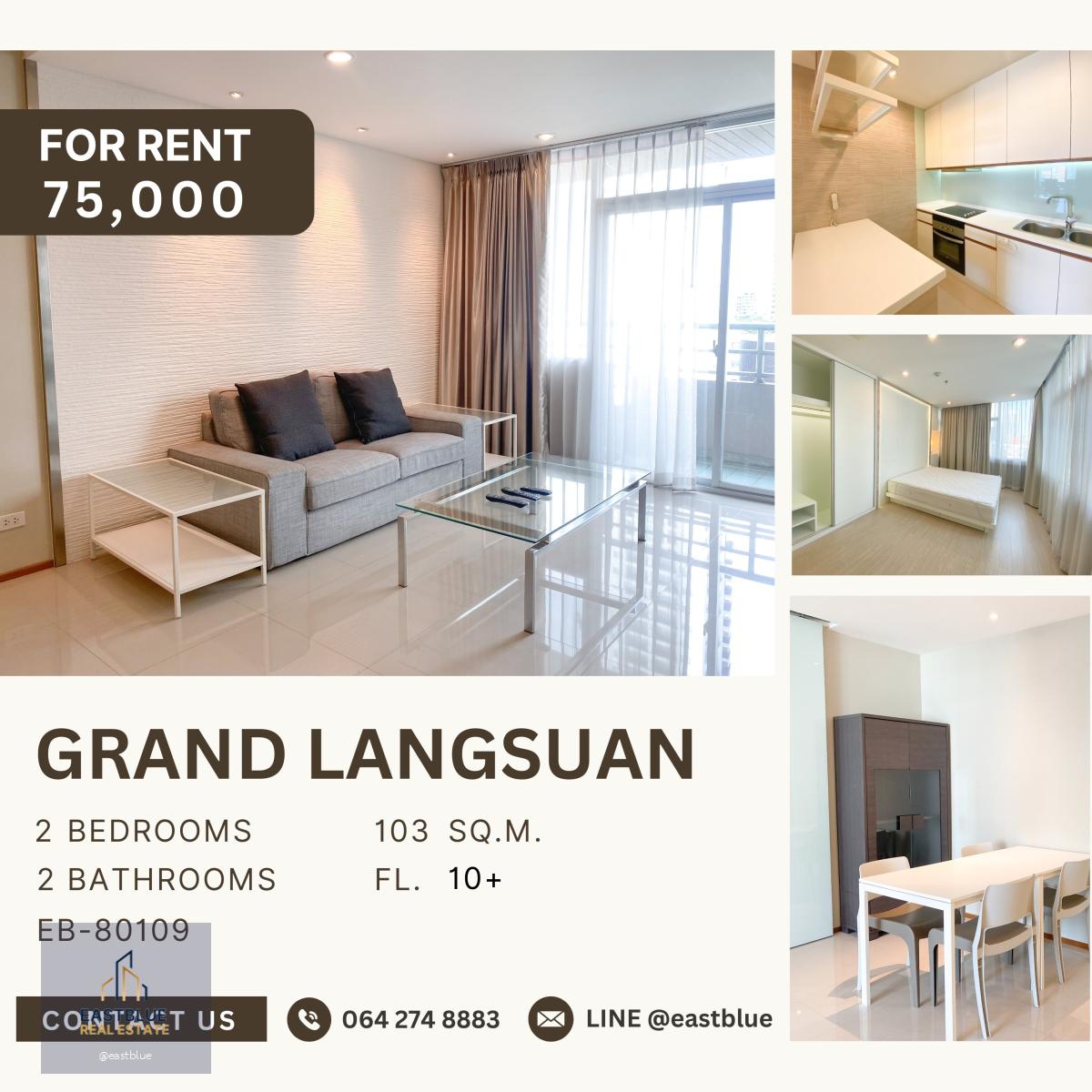 Grand Langsuan, 2 bed, 75000 per month