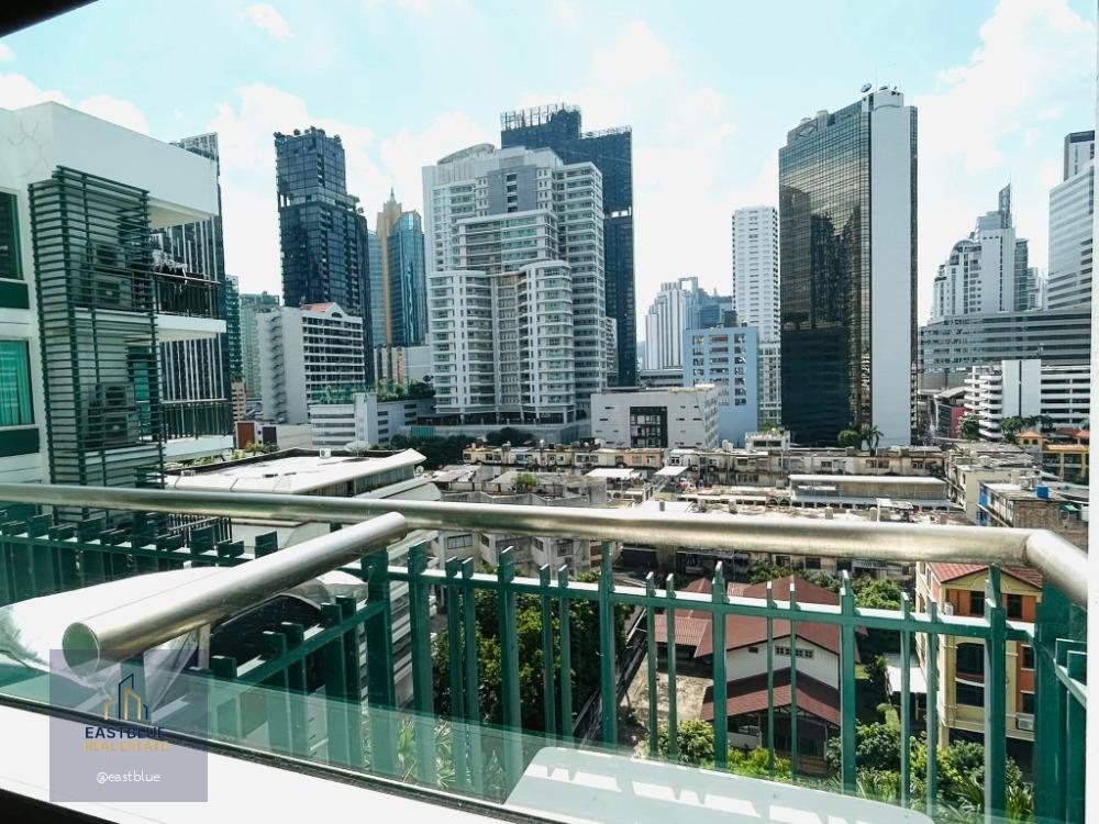 Wind Sukhumvit 23 Poolside view south-facing 52 sqm. with balcony for rent 25,000