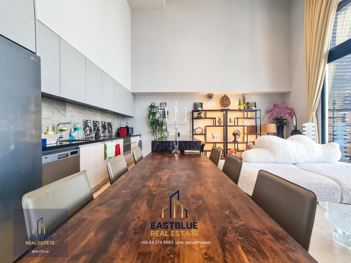 Rare Price! The Lofts Asoke 3-Bedroom Duplex 38 MB.