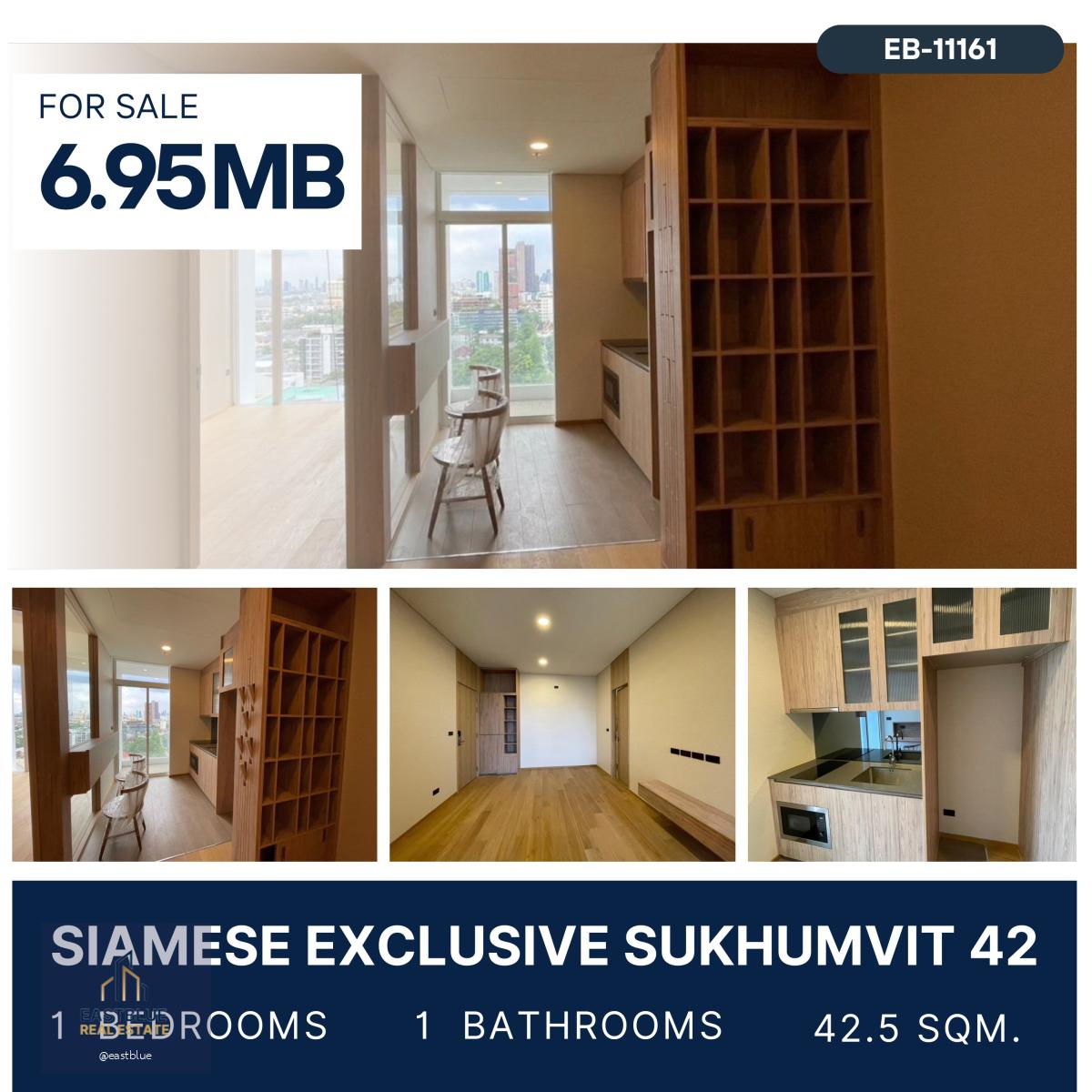 Siamese Exclusive Sukhumvit 42 ราคาดีที่สุดในตึก คอนโดฟีลโรงแรม ห้องใหม่ไม่เคยอยู่ วิวโล่งไม่บล็อก