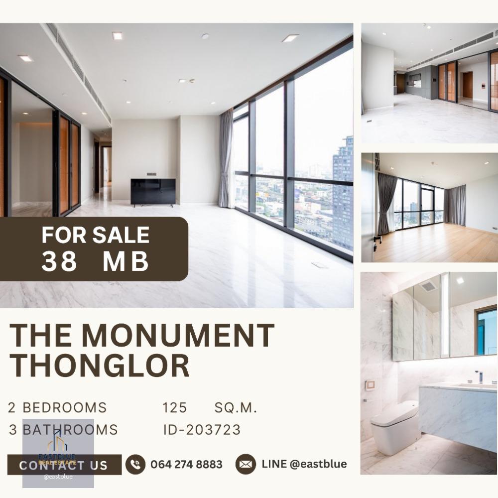 The Monument Thong Lo 2 Beds for Sale  38 MB.