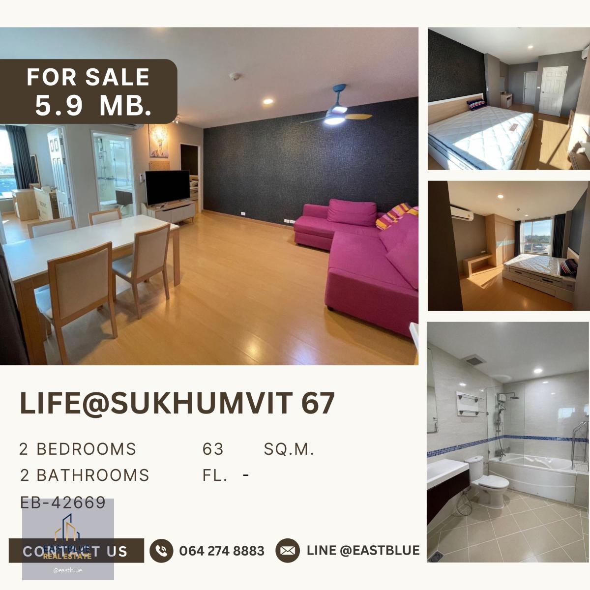 Life Sukhumvit 67 คอนโดติด BTS พระโขนง ราคาดีที่สุดในตลาด