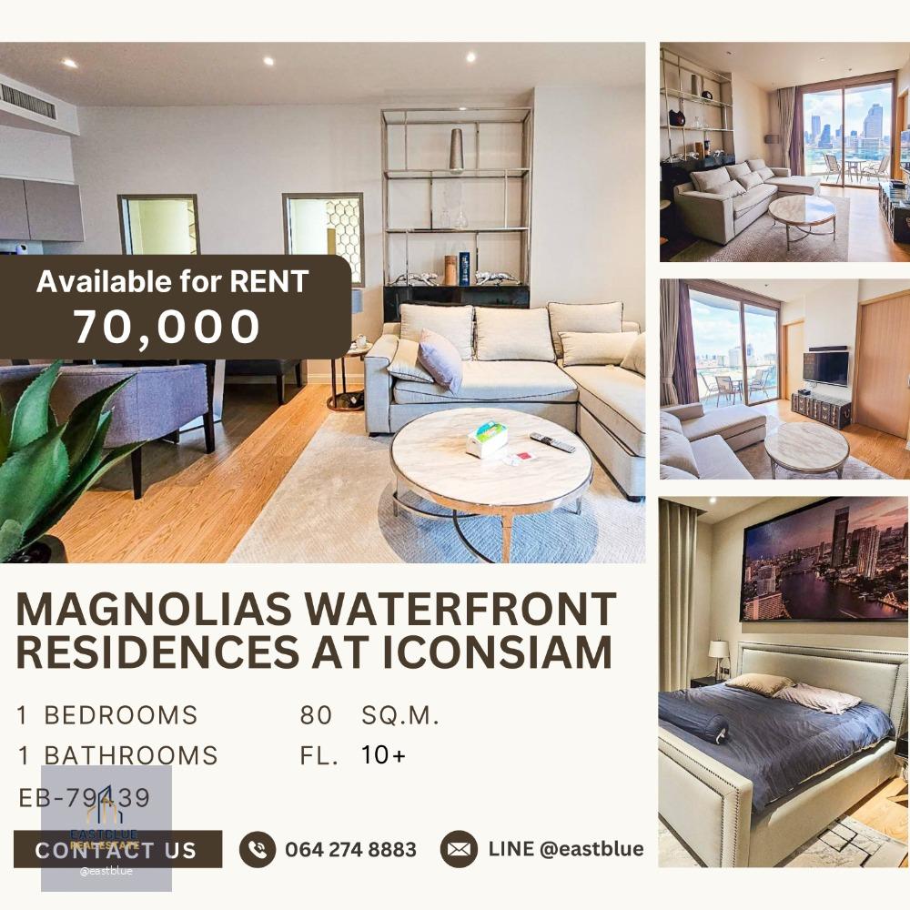 Magnolias Waterfront Residences at ICONSIAM for rent 70k