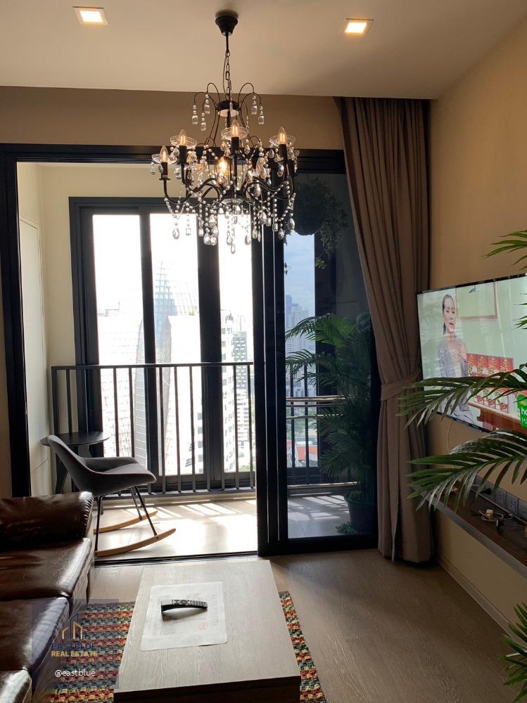 Ashton Asoke | High-Floor 1-Bedroom with Lively Greenery --- 28,000 per month