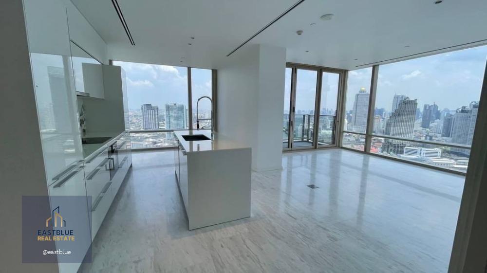 Four Seasons Private Residences 115 sqm 2-Bed Floor-to-Ceiling Windows, Panoramic Views in Sathorn