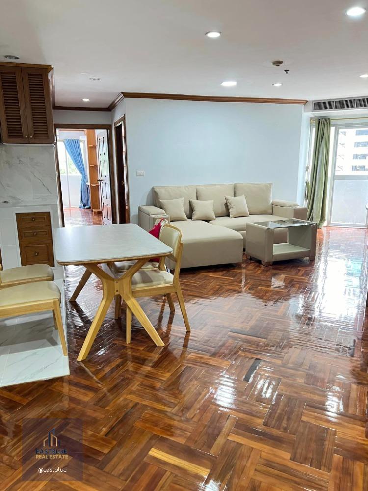 Wittayu Complex 2 Beds 2 Baths Large Balcony  42,000 THB per month