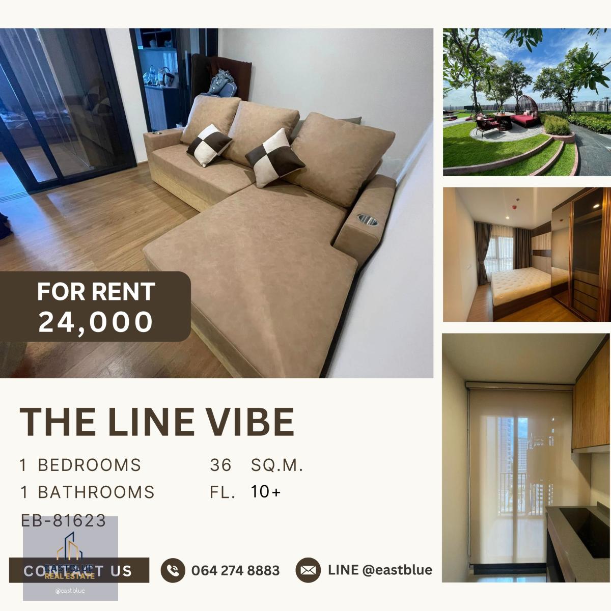 THE LINE VIBE, 1 bed, 24000 per month