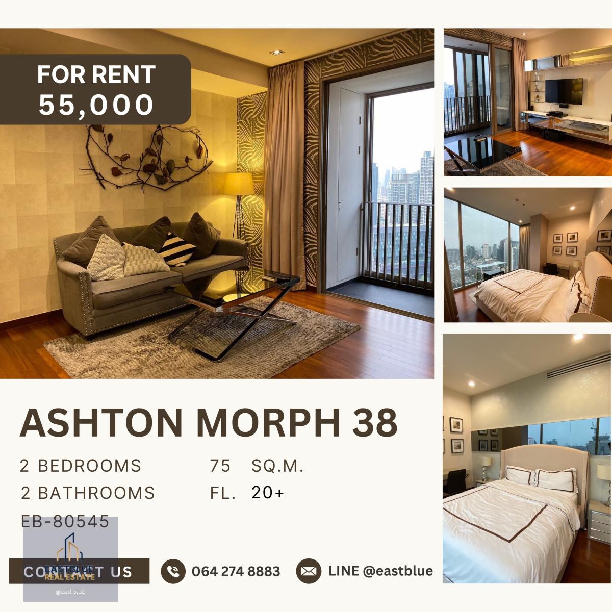 Ashton Morph 38, 2 bed, 55000 per month