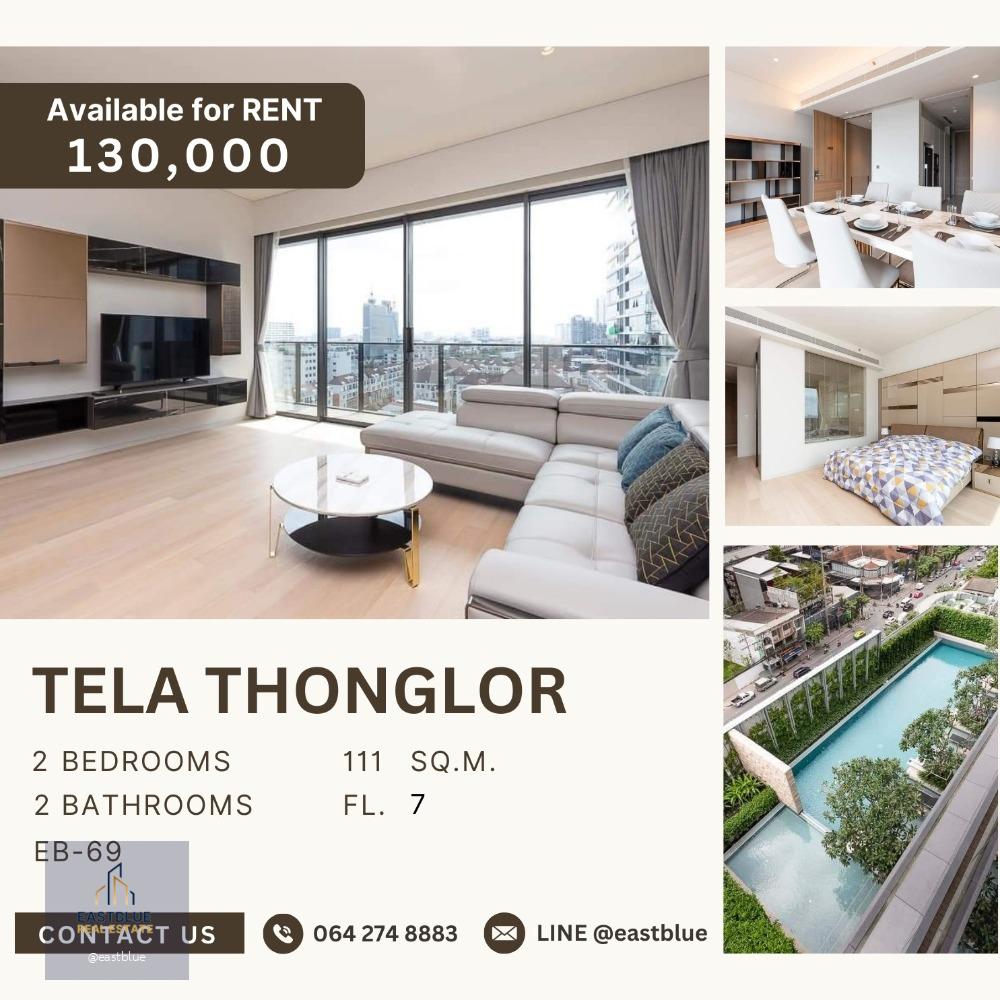 Tela Thonglor for rent 130k