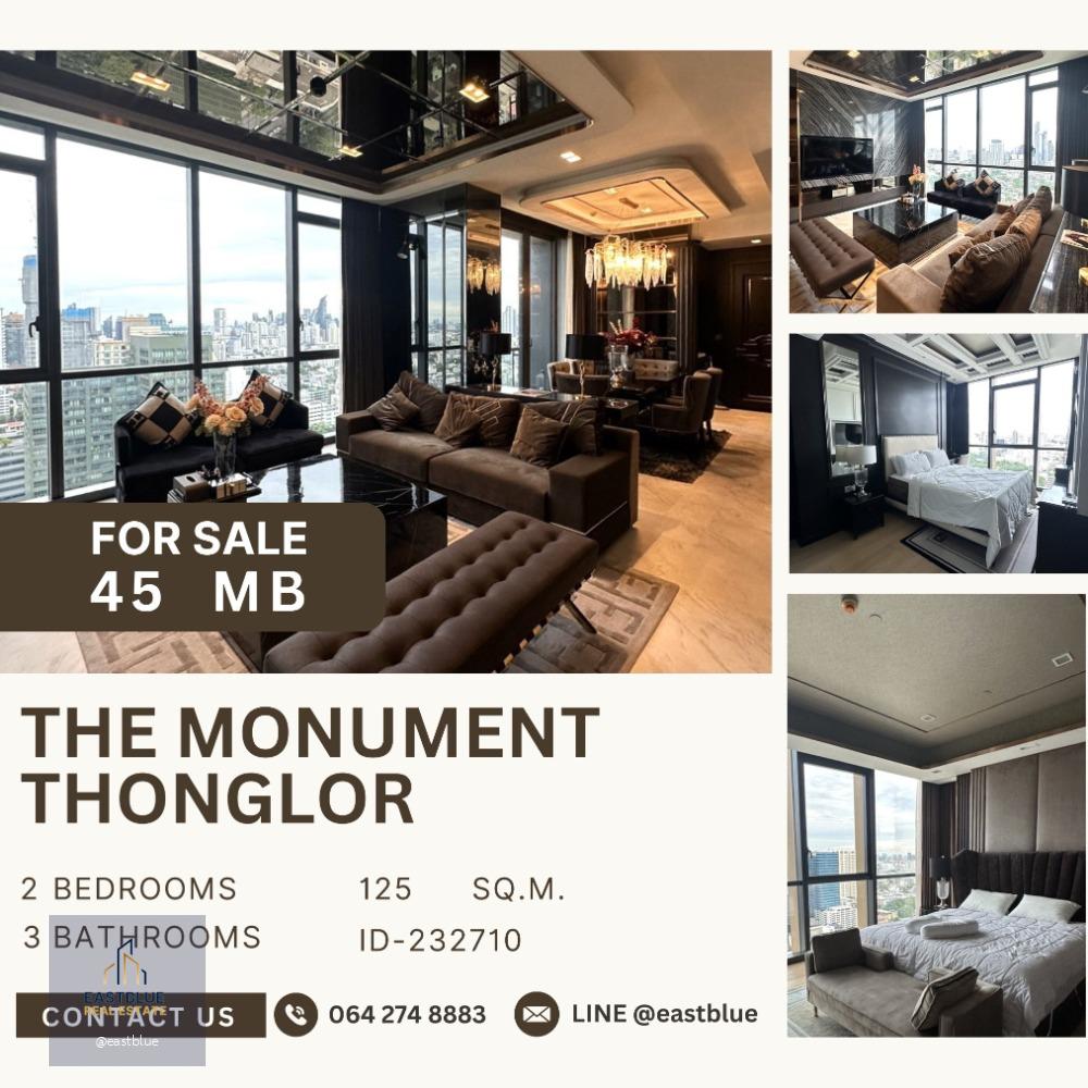 The Monument Thong Lo 2 Beds for Sale 45 mb.