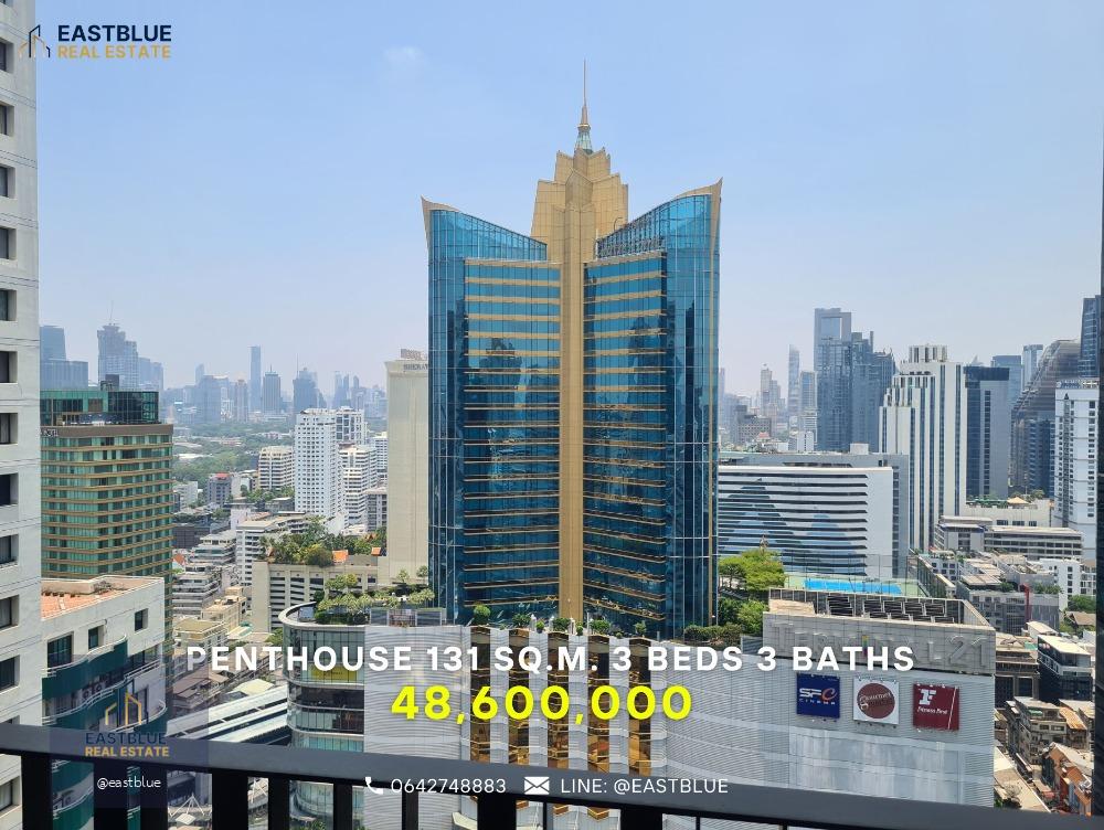 For Sale Penthouse Muniq Sukhumvit 23 3 Beds 3 Baths 36.3 Mb.