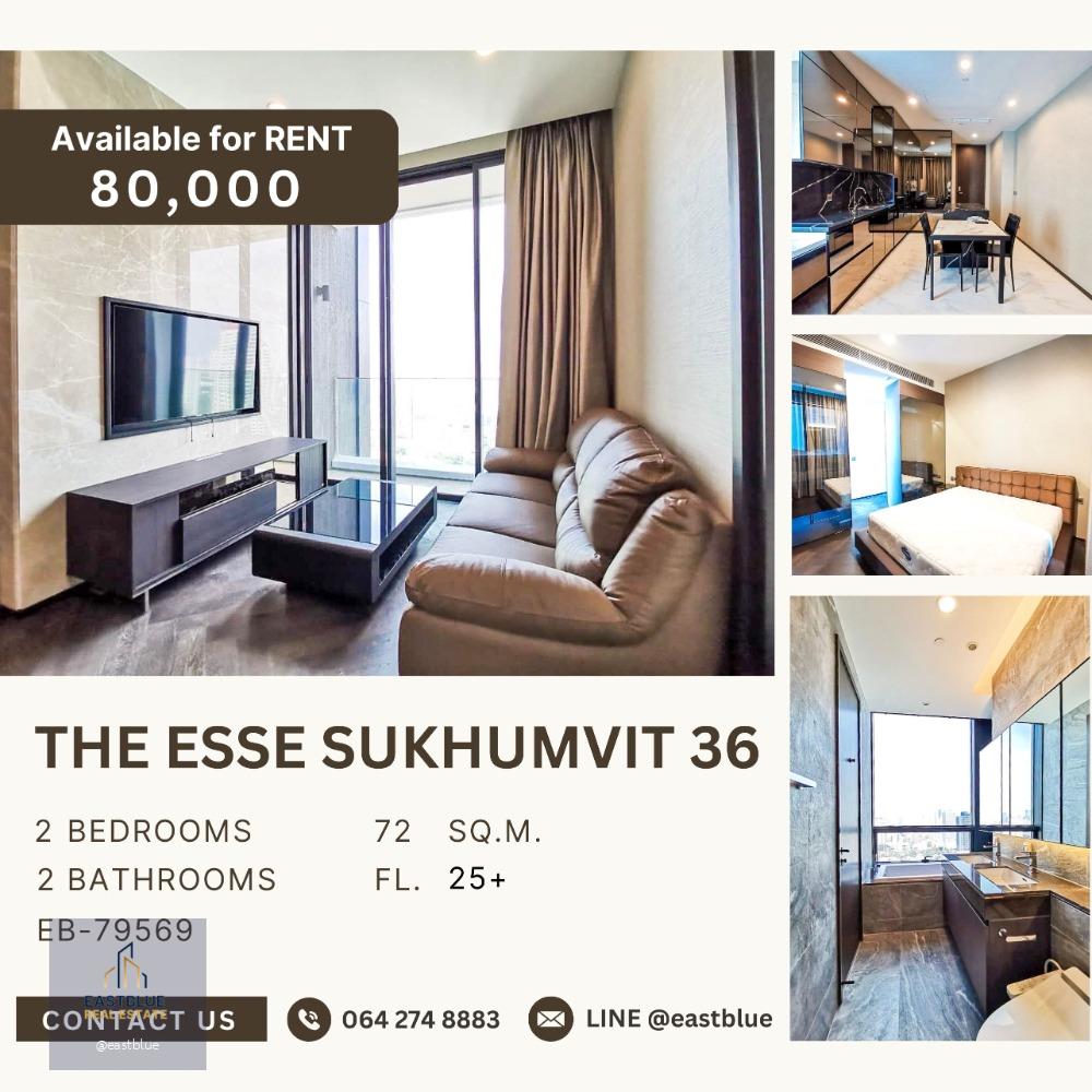 The Esse Sukhumvit 36 2 Beds 80k