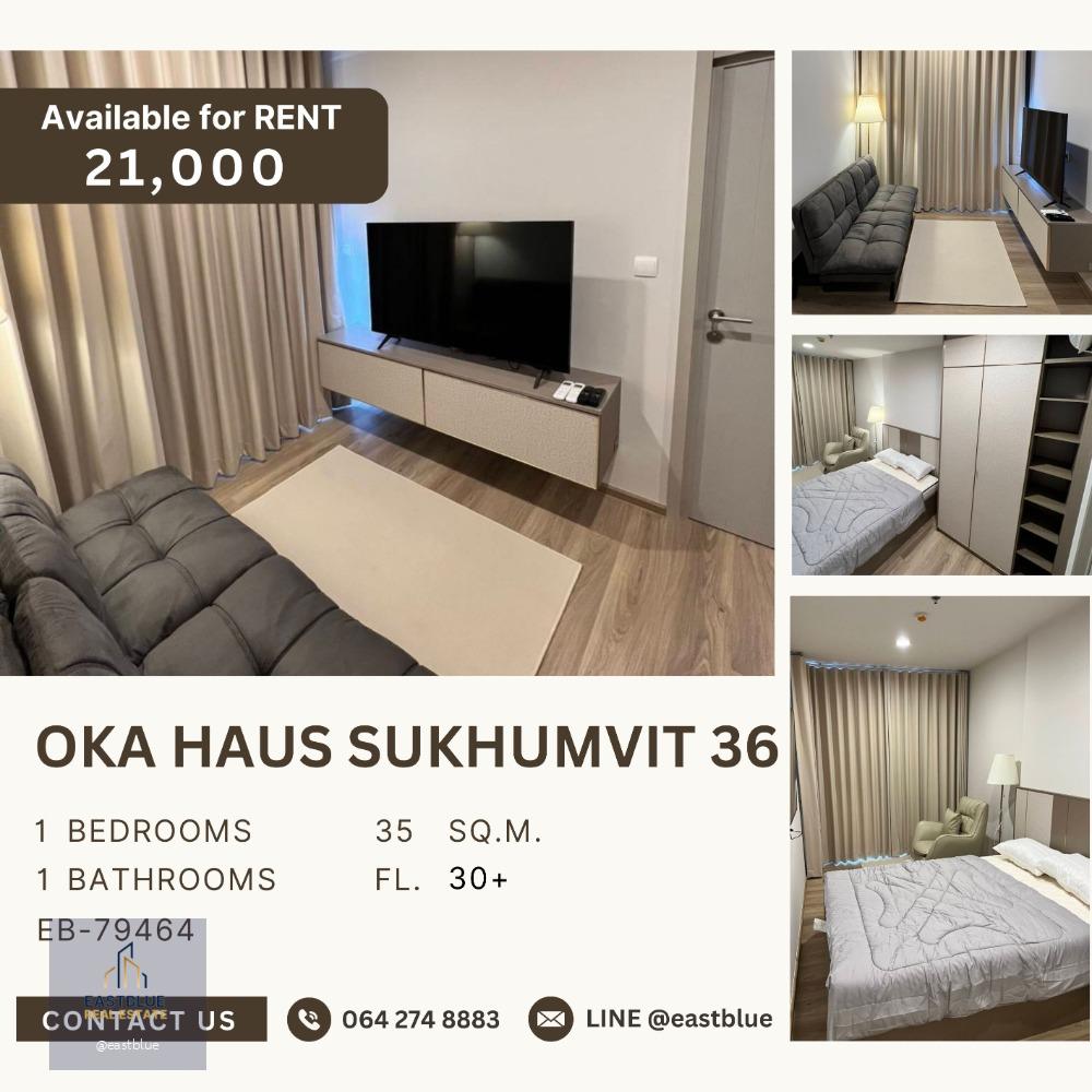 Oka Haus Sukhumvit 36 1 Bed for rent 21k