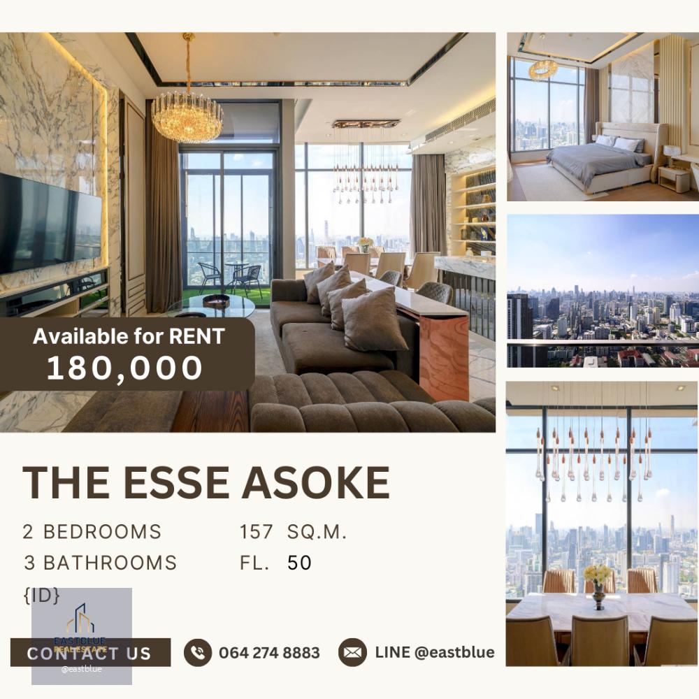 Top Floor Penthouse for rent at ASOKE