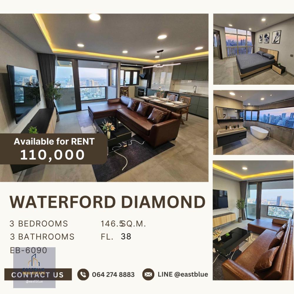 Newly renovated, Waterford Diamond for rent 110k 064-274-8883