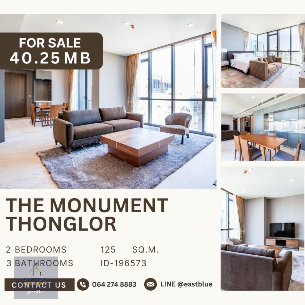 The Monument Thong Lo 2 Beds for Sale 40 mb.