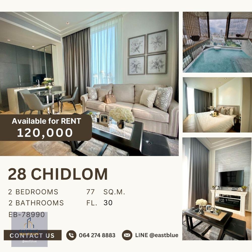 28 Chidlom for rent 120k