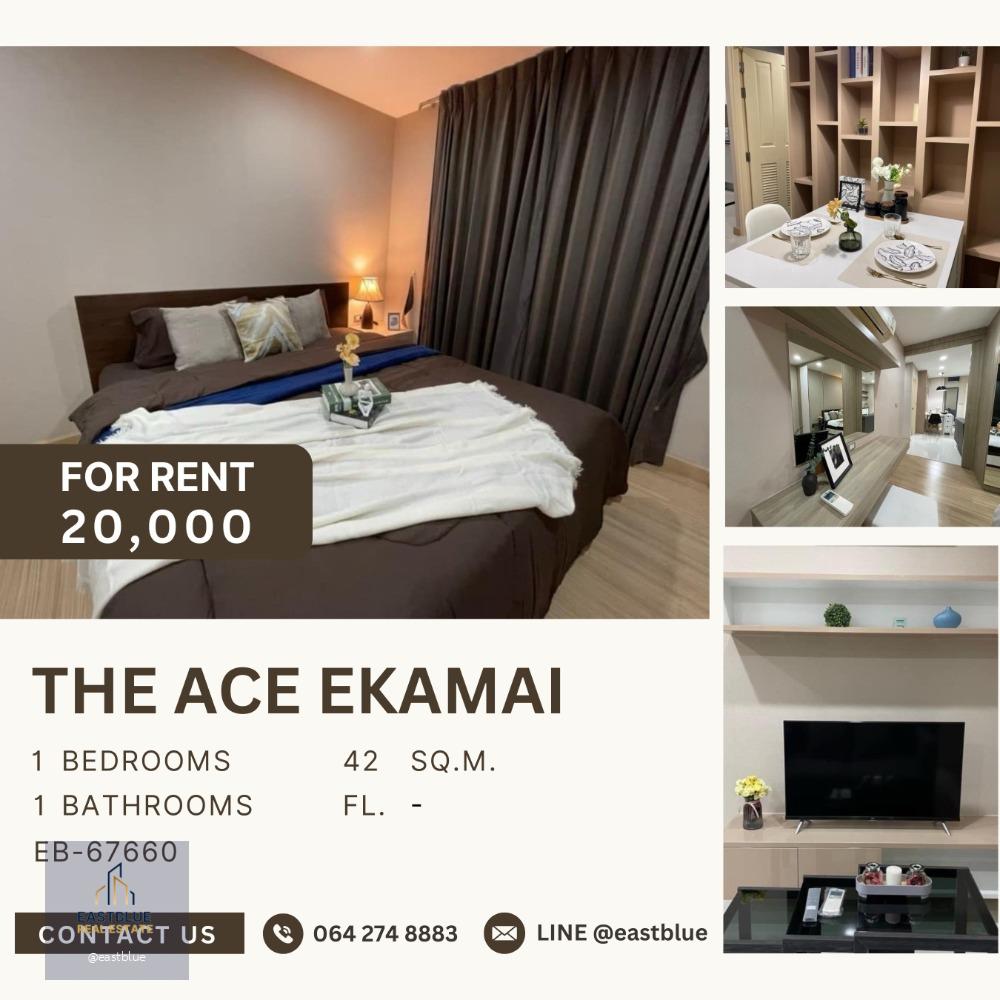 The ACE Ekamai, 1 bed, 20,000 per month