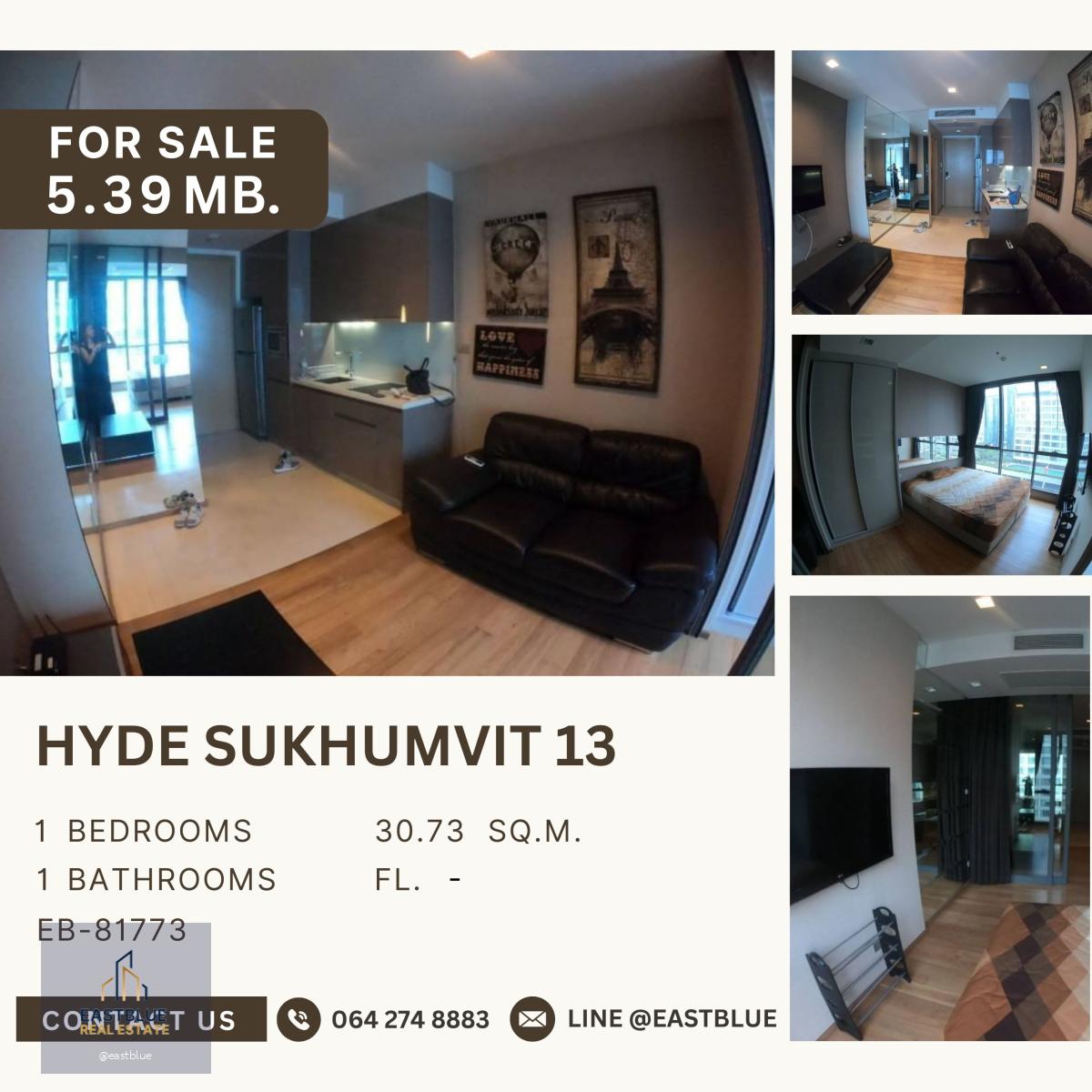 อย่าพลาด Hyde Sukhumvit 13 คอนโดใกล้ BTS นานาเพียงแค่ 50 เมตร บอกเลยว่าคุ้ม ซื้อวันนี้รับทันทีทีวี 2 เครื่อง