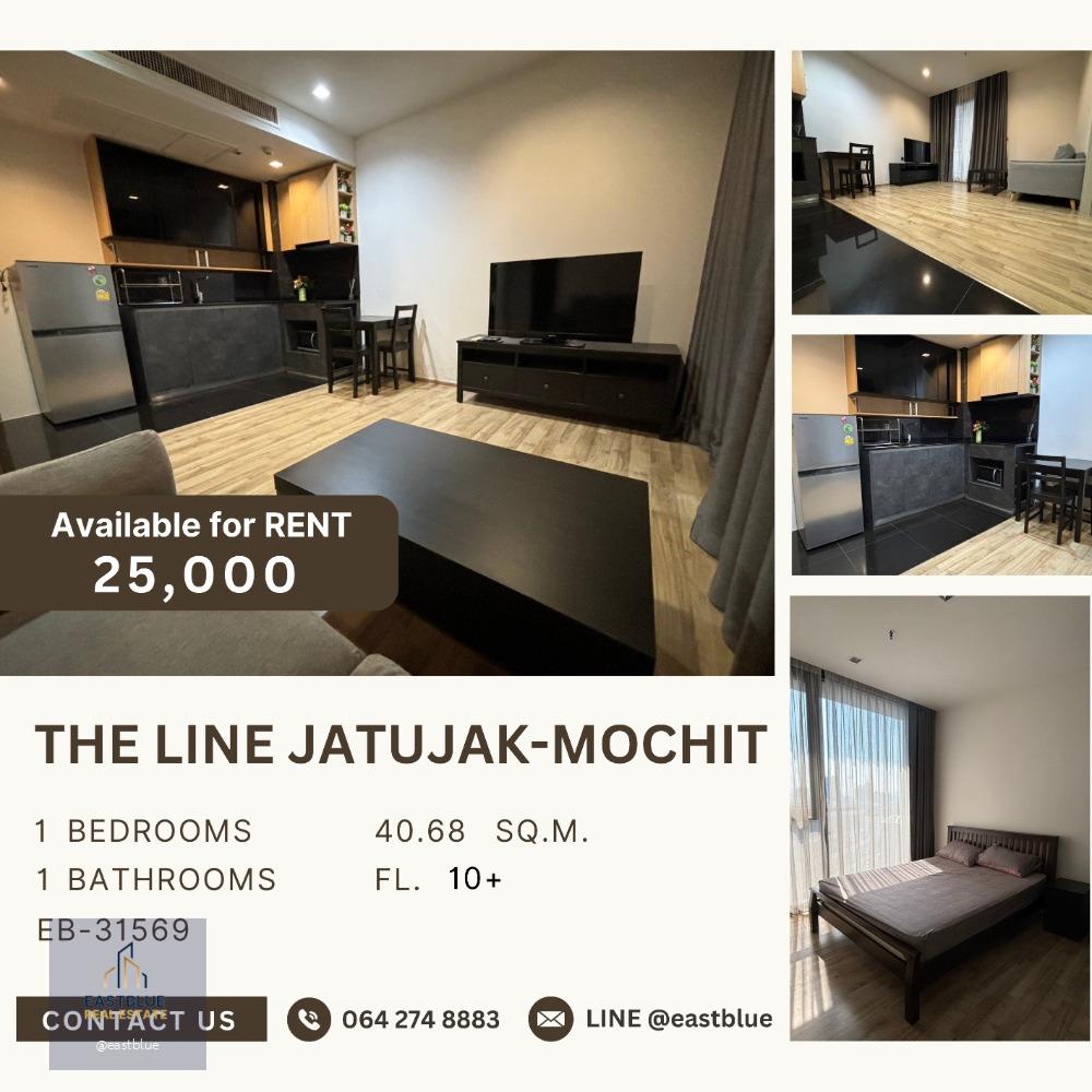 The Line Jatujak-Mochit 1 Beds for rent 25,000