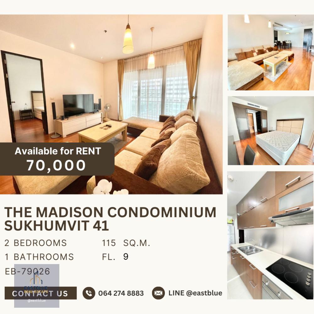 The Madison Sukhumvit 41 for rent 70k