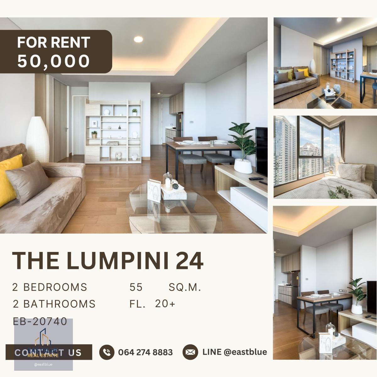 The Lumpini 24, 2 bed, 50000 per month